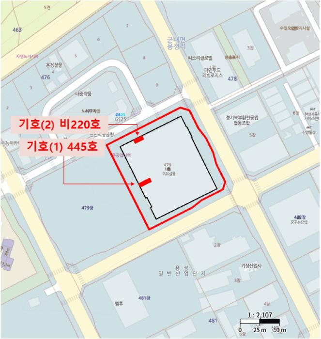경기도 포천시 군내면 용정리 479-1 포천웰플렉스용정산단 4층445호 아파트형공장 경매 사진 18