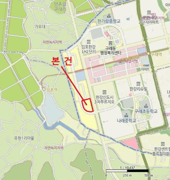 경기도 김포시 구래동 6871-53 현대썬앤빌더킹 3층 비03-079호 오피스텔 경매 사진 10