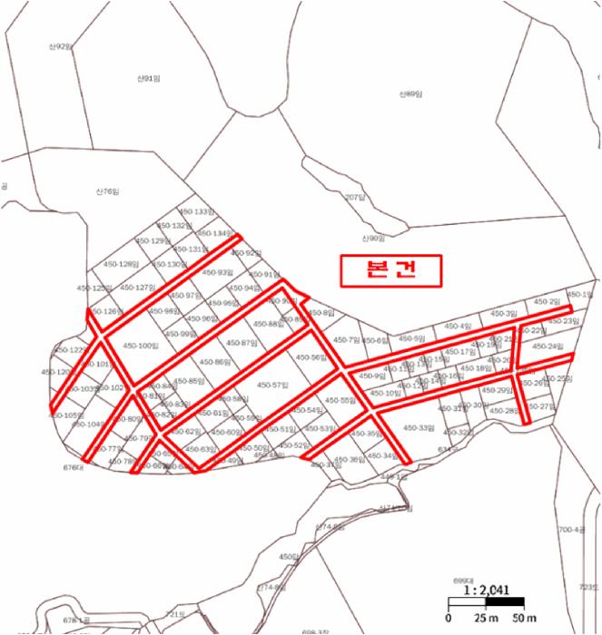경기도 용인시 기흥구 공세동 450-135 임야 경매 사진 14