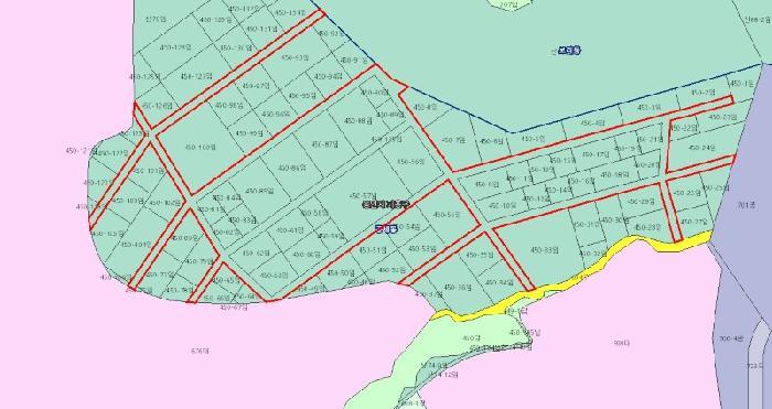 경기도 용인시 기흥구 공세동 450-135 임야 경매 사진 3