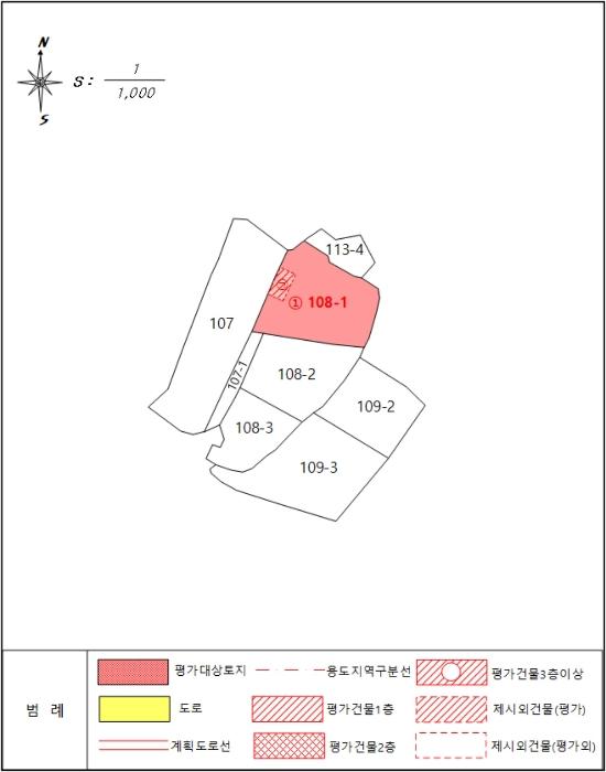 경상북도 상주시 화개동 108-1 대지 경매 사진 12