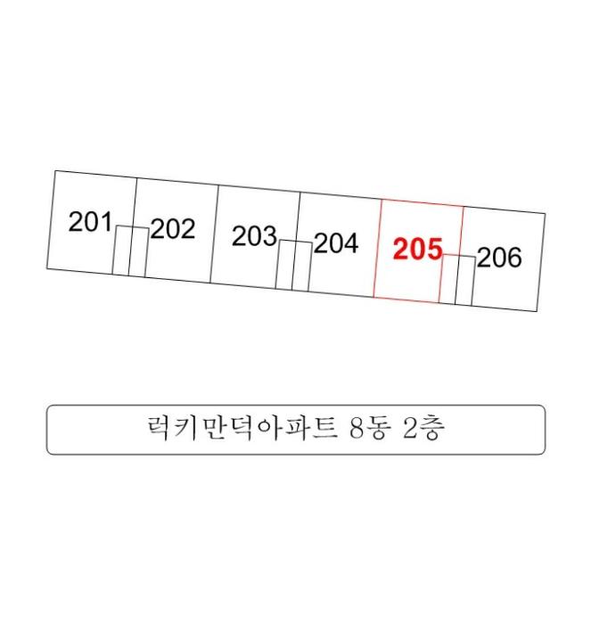 부산광역시 북구 덕천로 194, 8동 2층205호 (만덕동,럭키만덕아파트)구) 부산광역시 북구 만덕동 774 아파트 경매 사진 6