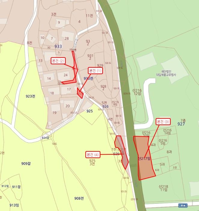 경상남도 양산시 원동면 용당리 산217-2 임야 경매 사진 16