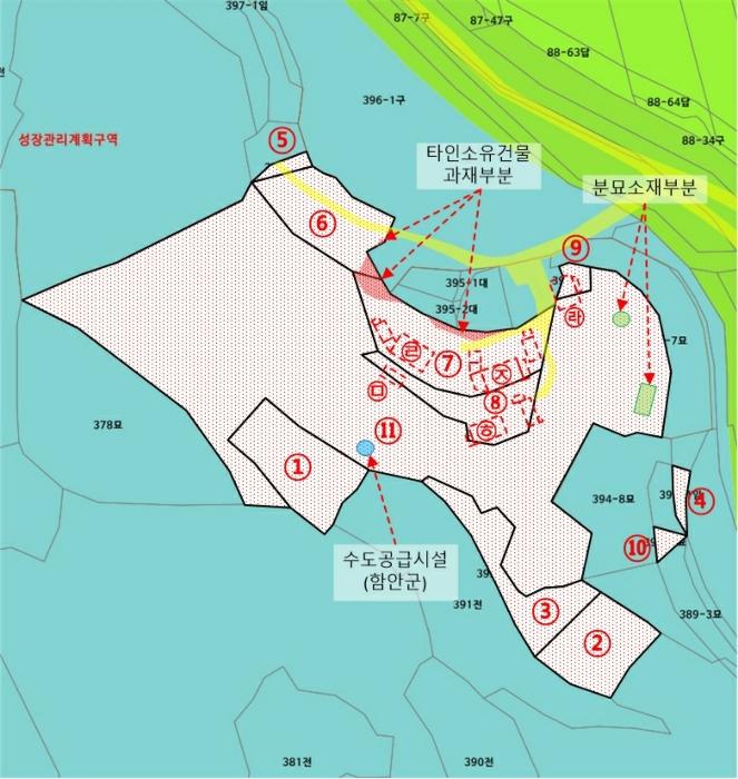 경상남도 함안군 가야읍 가야리 393-1 임야 경매 사진 43