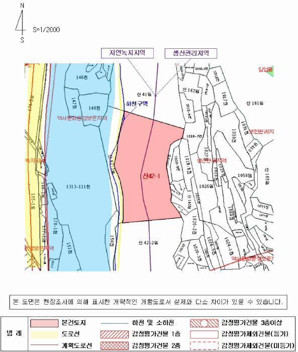 경상남도 함안군 가야읍 검암리 산42-1 임야 경매 사진 7
