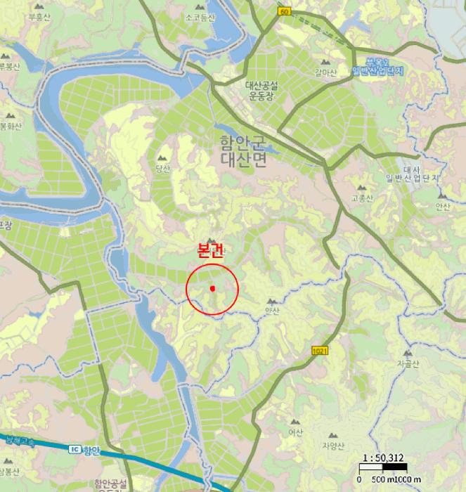 경상남도 함안군 대산면 옥렬리 1018-2 답 경매 사진 10