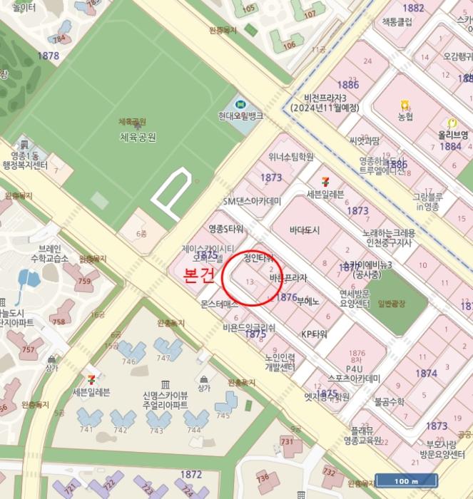 인천광역시 중구 하늘달빛로 90-7, 5층 503호 (중산동,스카이에비뉴)구) 인천광역시 중구 중산동 1876-13 근린상가 경매 사진 11