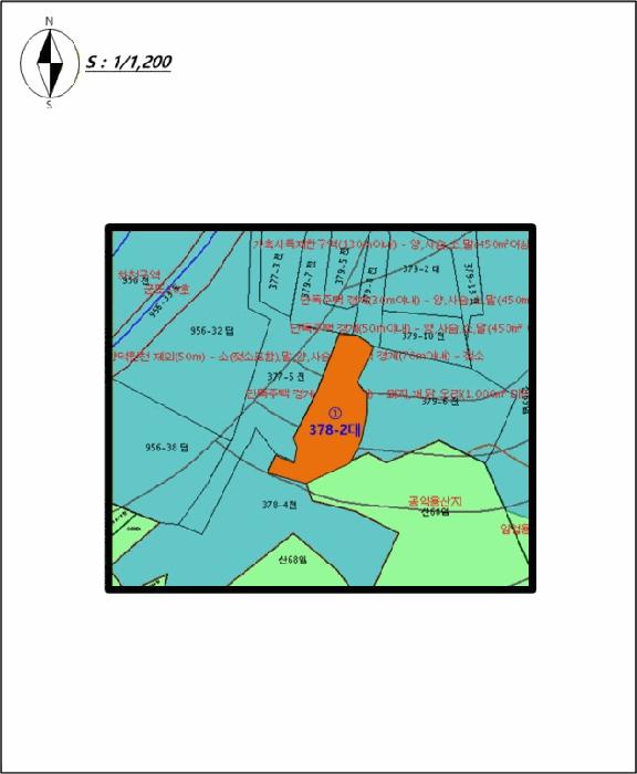 강원특별자치도 홍천군 화촌면 야시대리 378-2 대지 경매 사진 8