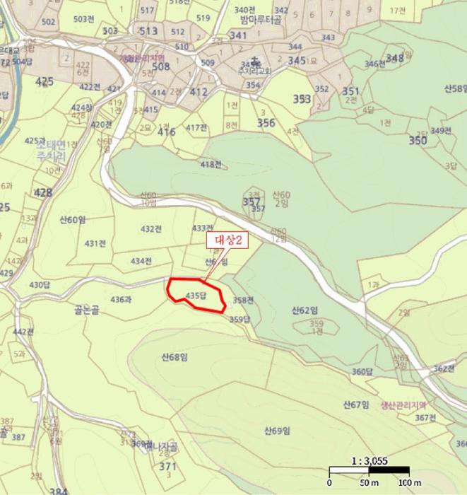 충청북도 충주시 소태면 주치리 540-4 답 경매 사진 16