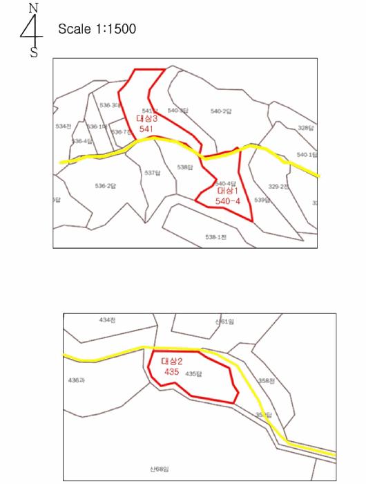 충청북도 충주시 소태면 주치리 540-4 답 경매 사진 19