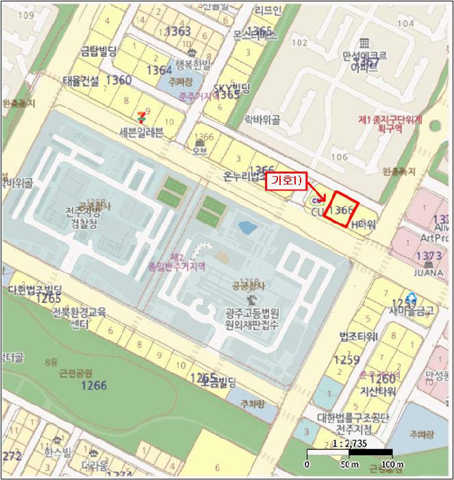 전북특별자치도 전주시 덕진구 만성동 1366-8 주건축물제1동 1층108호 근린상가 경매 사진 17