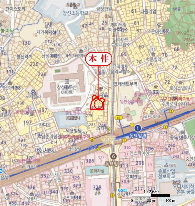 서울특별시 종로구 창신동 255-1 11층1105호 오피스텔 경매 사진 21