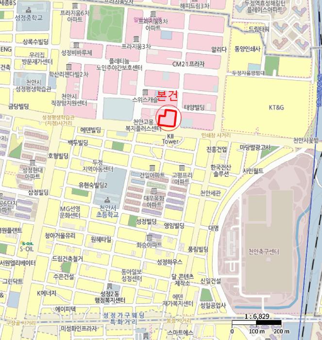 충청남도 천안시 서북구 성정동 1433 프라지움10차아파트 1층106호 근린상가 경매 사진 22