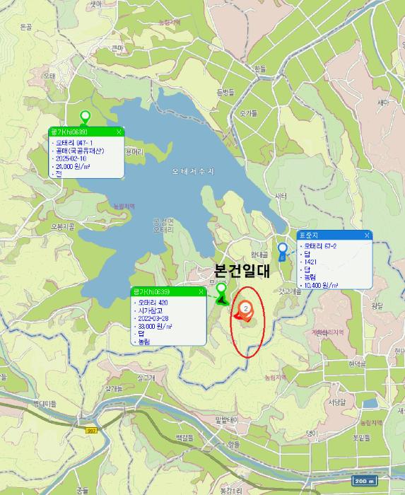 경상북도 상주시 공검면 오태리 434 답 경매 사진 19