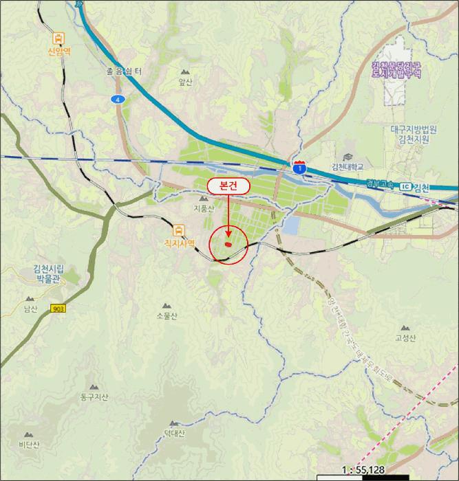 경상북도 김천시 대항면 대룡리 441 답 경매 사진 7