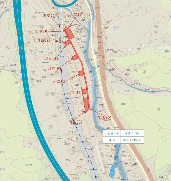 경상북도 김천시 봉산면 광천리 450 도로 경매 사진 43