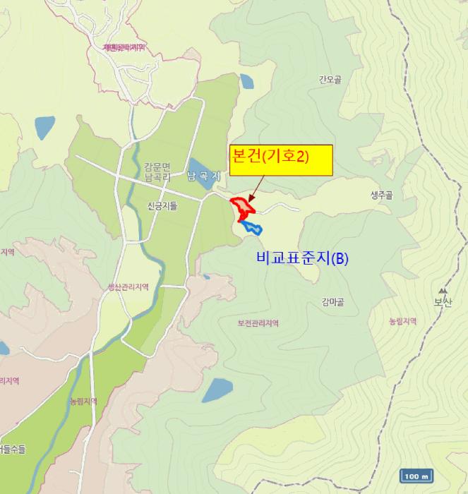경상북도 김천시 감문면 남곡리 599 답 경매 사진 16