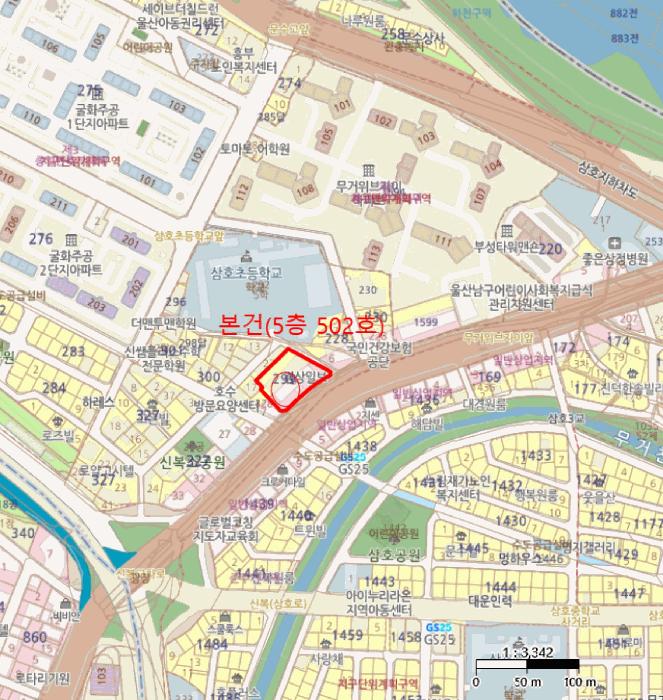 울산광역시 남구 북부순환도로 17, 5층502호 (무거동,남운프라자오피스텔)구) 울산광역시 남구 무거동 299-10 오피스텔 경매 사진 11