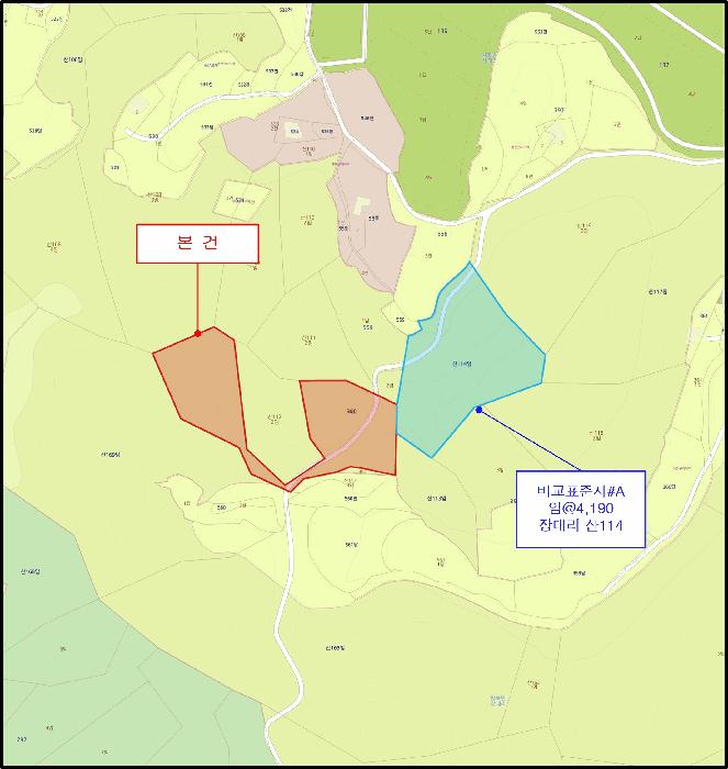 충청남도 태안군 원북면 장대리 560-3 임야 경매 사진 14