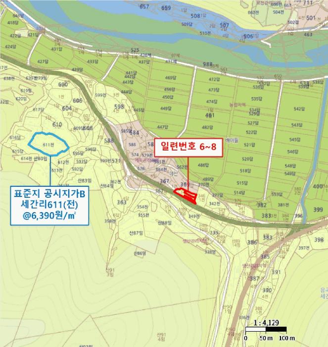 경상남도 의령군 화정면 상정리 611-6 구거 경매 사진 22