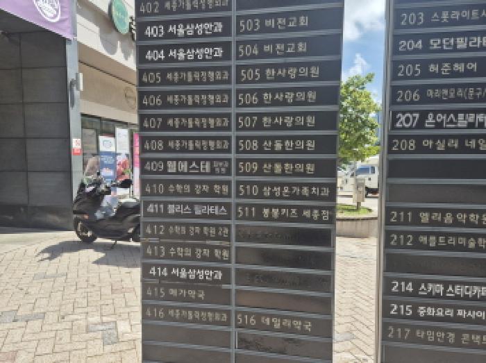 세종특별자치시 종촌동 672 메가시티 5층515호 근린상가 경매 사진 12