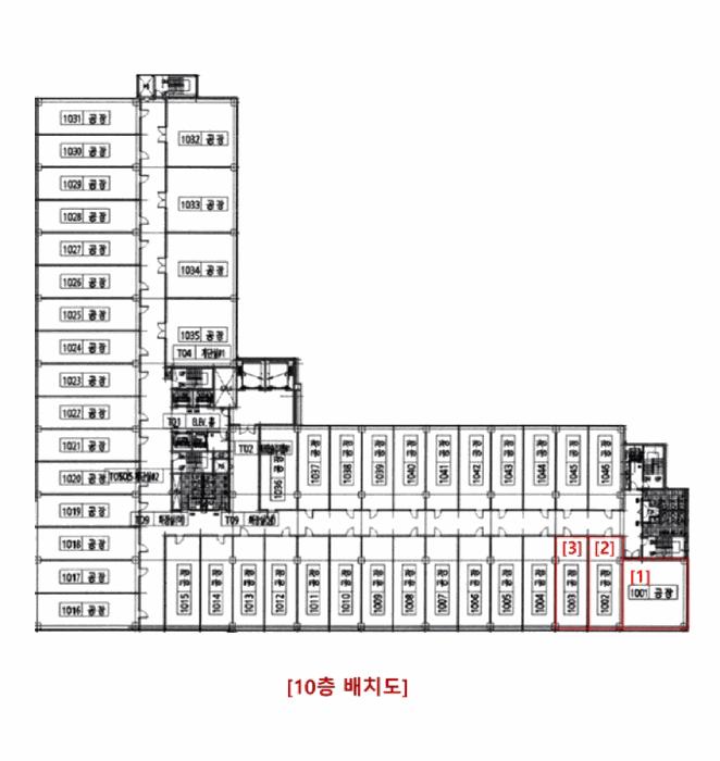 경기도 시흥시 조남동 719-1 케이엠텍지식산업센터 10층1003호 아파트형공장 경매 사진 14