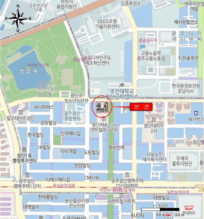 광주광역시 광산구 쌍암동 676-2 에이엠시티센트럴파크 6층625호 도시형생활주택 경매 사진 12