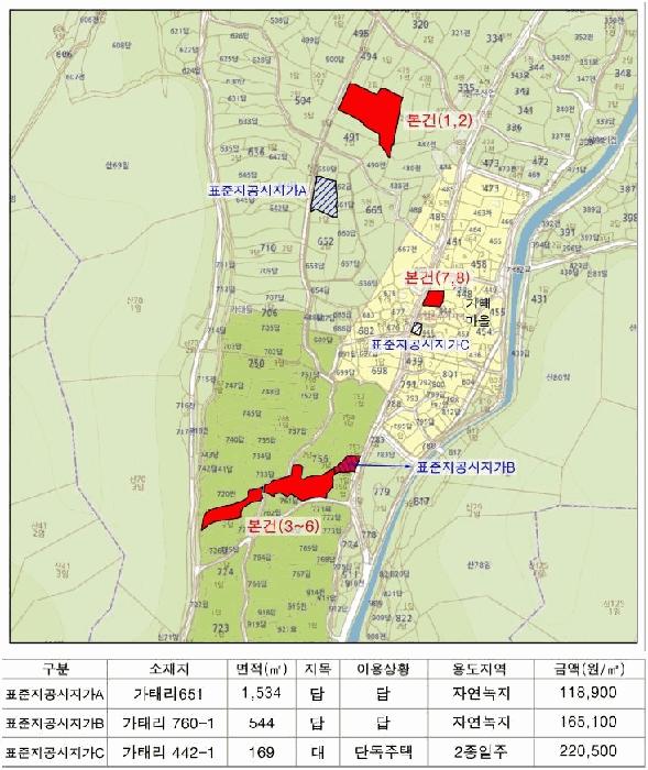 대구광역시 달성군 유가읍 가태리 445-2 대지 경매 사진 17