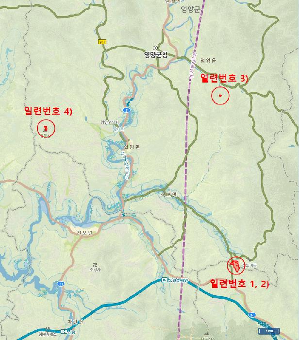 경상북도 영양군 영양읍 화천리 산151 임야 경매 사진 8