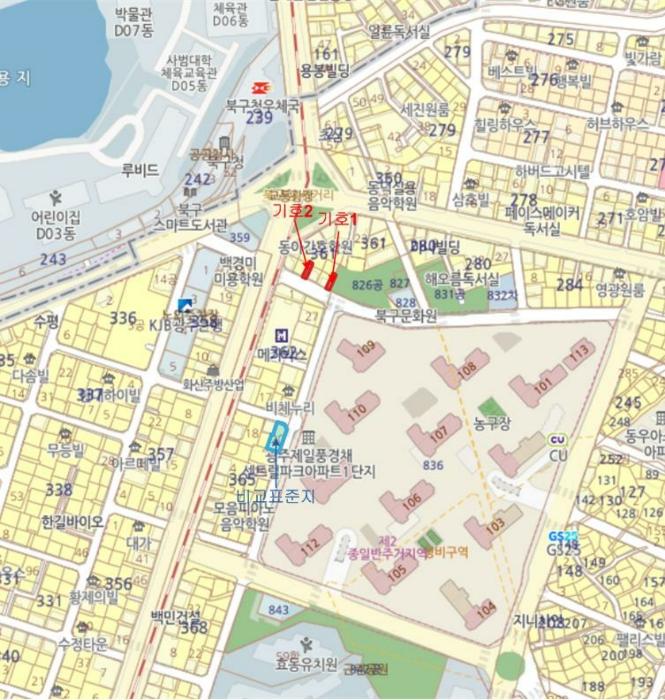 광주광역시 북구 중흥동 361-38 도로 경매 사진 7