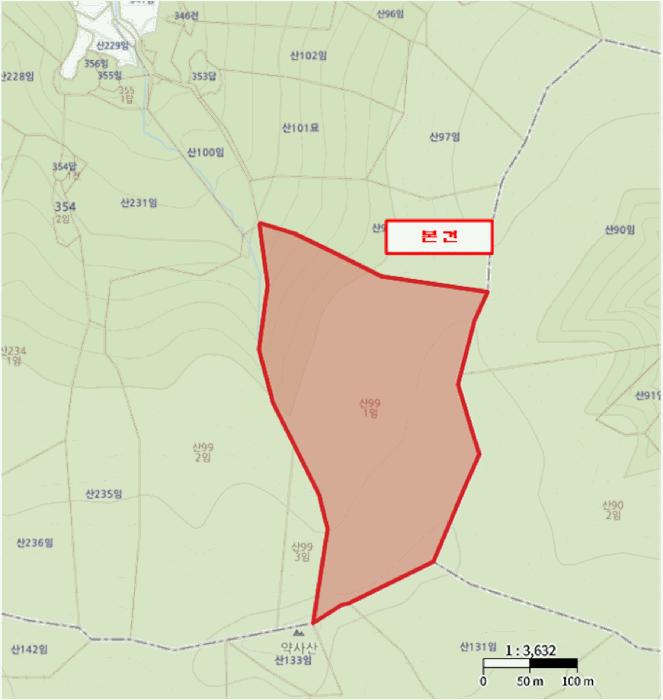 경기도 광주시 남한산성면 엄미리 산99-1 임야 경매 사진 17