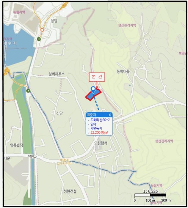 충청북도 제천시 송학면 도화리 산20-2 임야 경매 사진 10