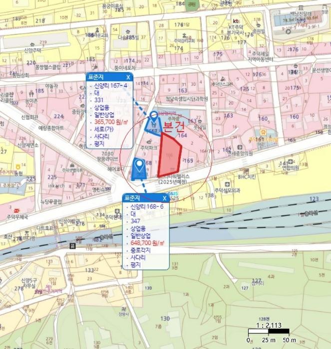 충청북도 충주시 주덕읍 신양리 166-1 대지 경매 사진 14