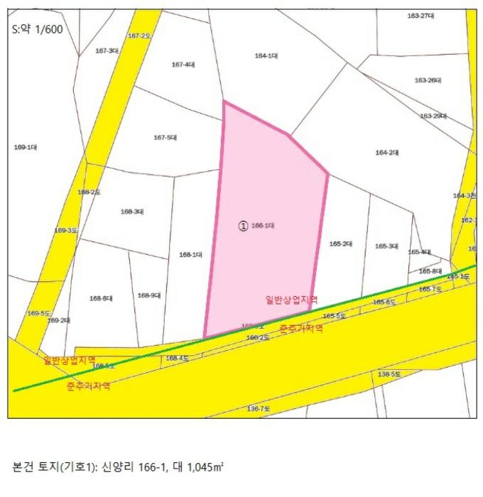 충청북도 충주시 주덕읍 신양리 166-1 대지 경매 사진 16