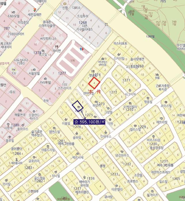 전라남도 여수시 선원동 1274-4 주택 경매 사진 19