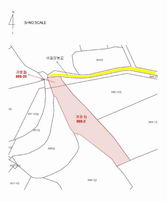 전라남도 무안군 무안읍 매곡리 651-1 답 경매 사진 16