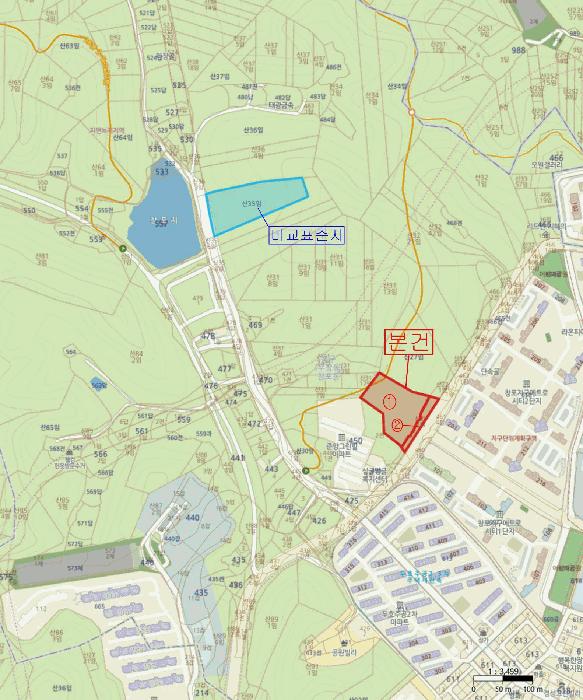 경상북도 포항시 북구 창포동 산28 임야 경매 사진 12