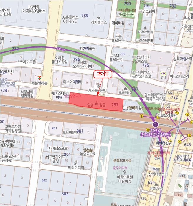 서울특별시 강서구 마곡동 797-1 퀸즈파크나인 제2층 제228호 근린상가 경매 사진 9