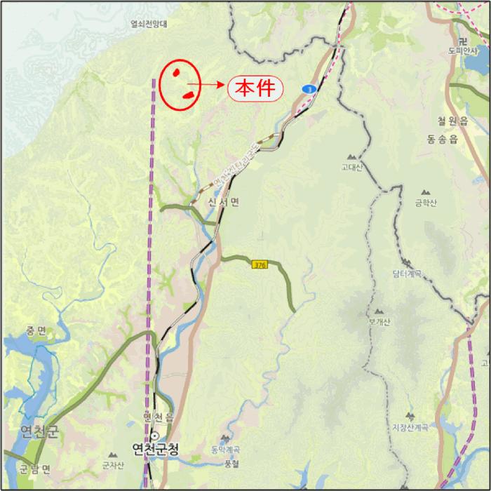 경기도 연천군 신서면 마전리 산218 임야 경매 사진 8