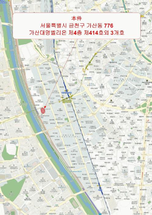 서울특별시 금천구 가산동 776 가산대명벨리온 제7층 제707호 오피스텔 경매 사진 18