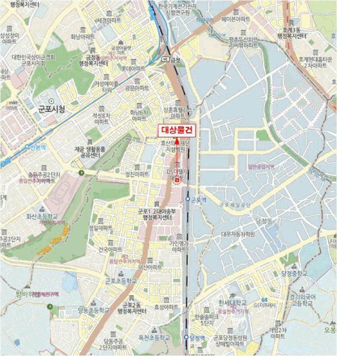 경기도 군포시 산본로 184, 2층201호 (당동,씨티캐슬)구) 경기도 군포시 당동 748-25 오피스텔 경매 사진 14