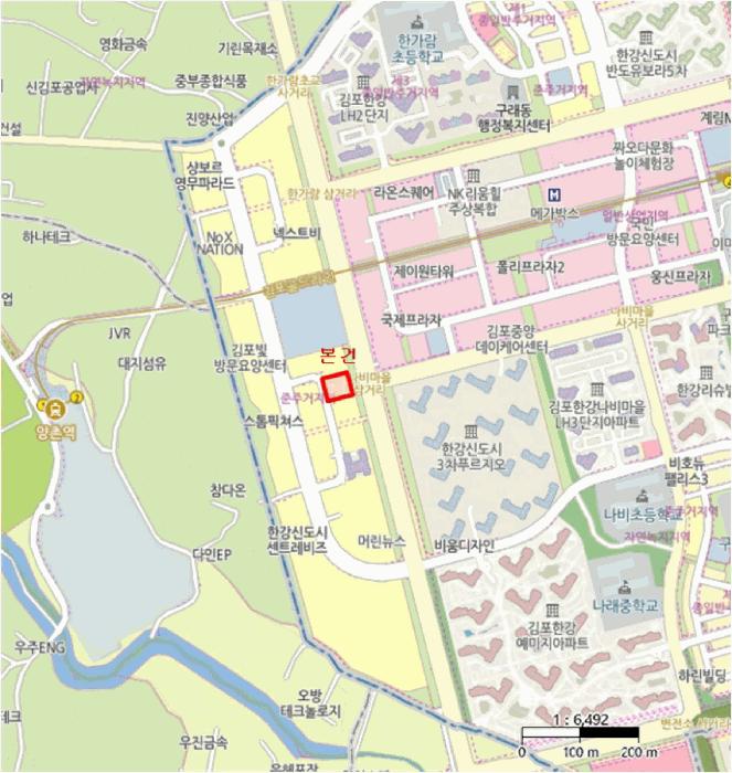 경기도 김포시 구래동 6871-46 스위트엠아크라시티2차 비동 6층 618호 오피스텔 경매 사진 11