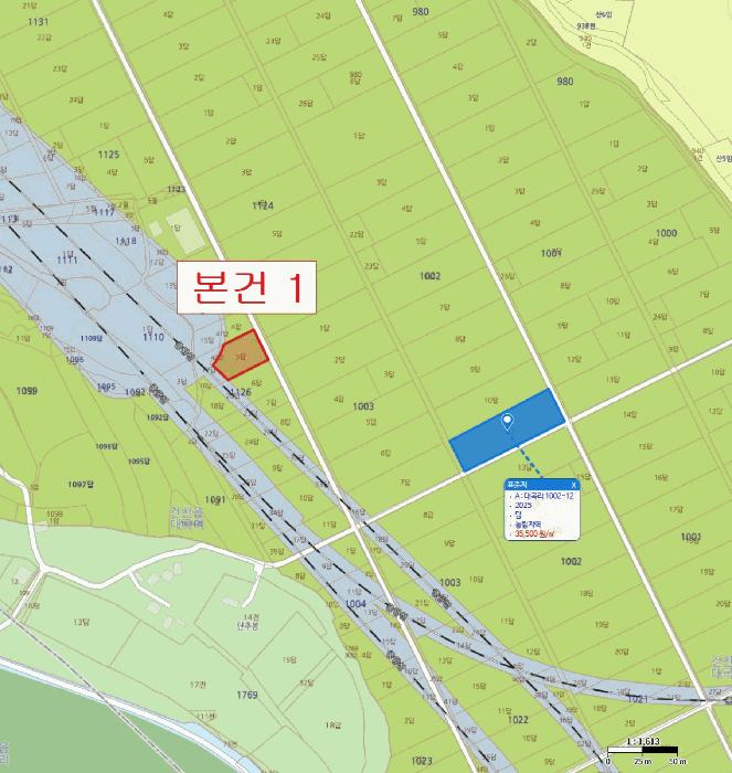 경상북도 경주시 강동면 유금리 851-1 답 경매 사진 11