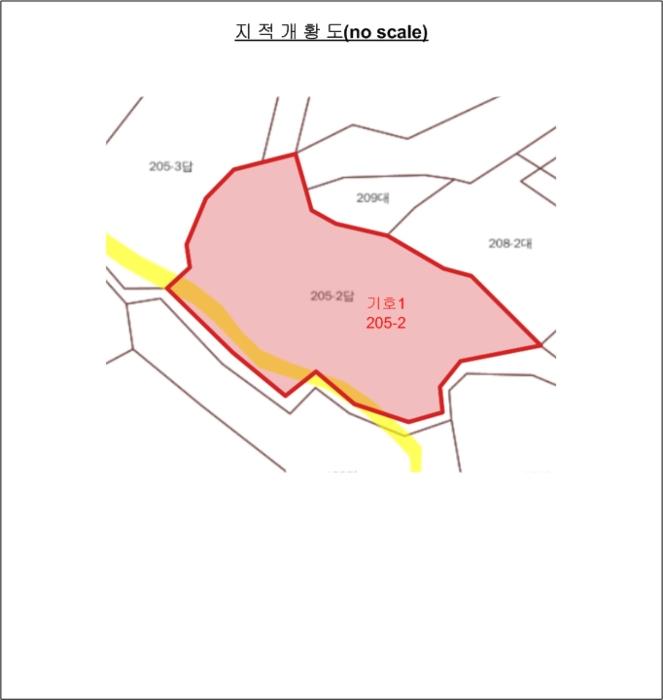 경기도 양평군 양서면 청계리 205-2 답 경매 사진 9