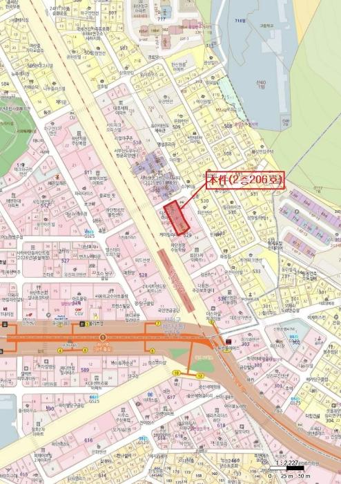 부산광역시 사하구 낙동대로486번길 2, 2층206호구) 부산광역시 사하구 하단동 529-3 오피스텔 경매 사진 6