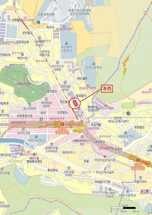 부산광역시 사하구 낙동대로486번길 2, 2층206호구) 부산광역시 사하구 하단동 529-3 오피스텔 경매 사진 7