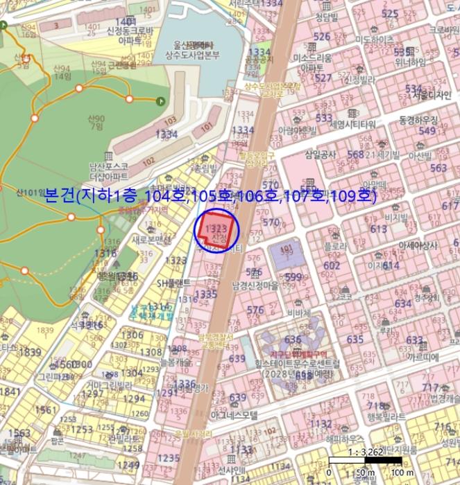 울산광역시 남구 봉월로 117, 지1층106호 (신정동,수아지오시티)구) 울산광역시 남구 신정동 1323-50 근린상가 경매 사진 11