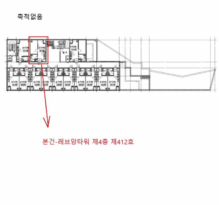 경기도 시흥시 신천동 765-10 레브앙타워 4층412호 오피스텔 경매 사진 9