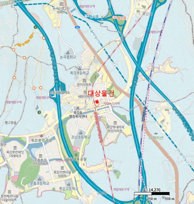경기도 시흥시 목감동 407-4 목감의아침 1층101호 근린상가 경매 사진 13