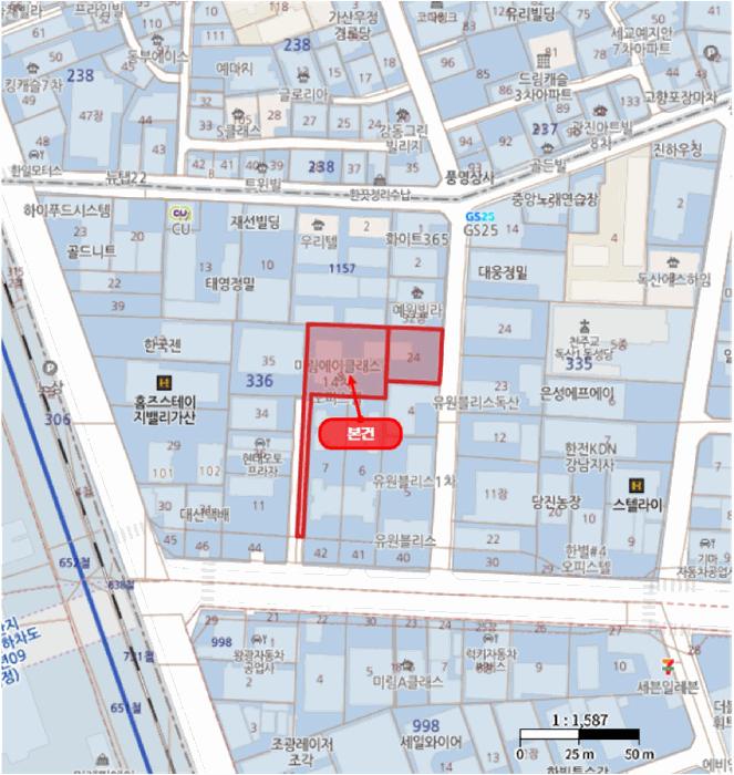 서울특별시 금천구 독산동 336-8 미림에이클래스 제101동 제5층 제501호 오피스텔 경매 사진 12